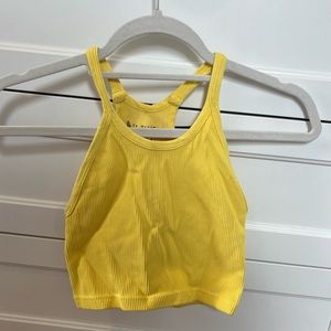 Free People movement yellow top